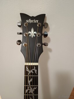 Prodám elektroakustickou kytaru Schecter Orleans Stage - 3
