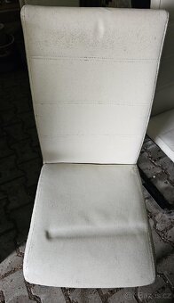 4x krémová židle - 3