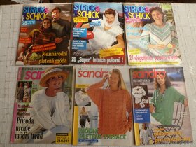Retro časopisy - pletení, háčkování, šití - 3