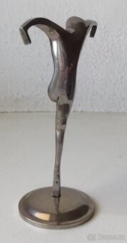 Krásna soška / figurka art deco chrom - 3