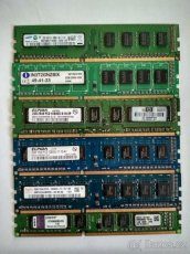 SoDIMM a DIMM DDR3, DDR2 a DDR1 do notebooku a PC - 3