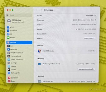 MacBook Pro 2020/16GB RAM/i5/512GB SSD/Záruka - 3