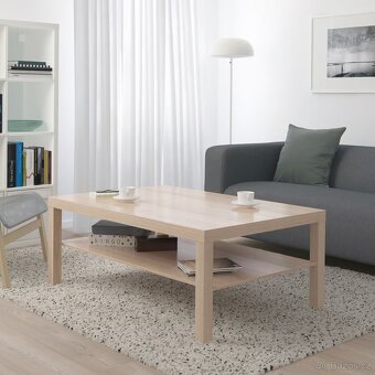 Konferenční stolek Ikea Lack 118x78 bříza - 3