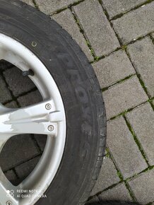 Alu kola 4x100 r15 a letní pneu 185/60 r15 - 3