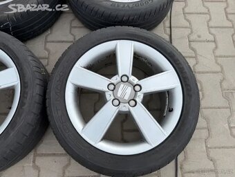 4x al kola 5x112 17 + pneu letní 225/45 R17 - 3