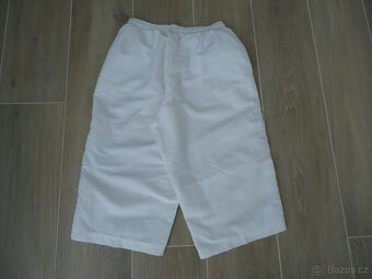 Pánské bílé kraťasy - NOVÉ - 3