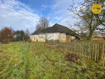 Vesnická usedlost k rekonstrukci se zahradou 8000m2,, 133953 - 3