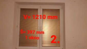 Žaluzie vnitřní-interiérové +síta do oken  - 3