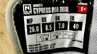 NITRO CYPRESS BOA DUAL SNB boty 40 - 3