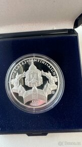 Stříbrná mince 200 Kč 2023 Jan Blažej Santini-Aichel proof - 3