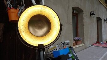 Designová stojací lampa, Slunce, Vintage - 3