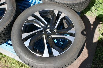 R17 krasna orig. alu kola Peugeot a Citroen bicolor - 3