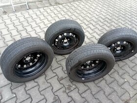 Plechová kola + pneu Bridgestone, 185/60 R15 - 3