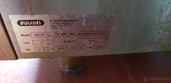 Sporák elektrický 6x hořák s troubou NAYATI, 22kW - 3