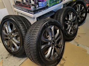 ALU kola Mercedes C 5x112 r17 Originál, Zimní 6mm+TPMS - 3
