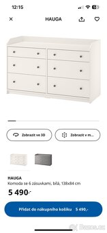 Komoda Ikea Hauga - 3