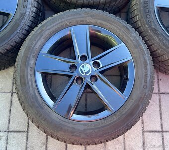 Octavia- 16" Star + zimní 205/55 R16 Barum 9mm - 3