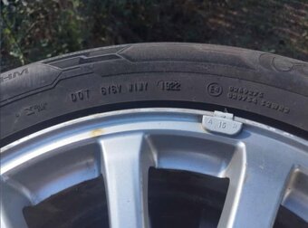 ALU a letní pneu Barum 215 65 16 - 3