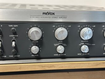 REVOX B 750 MKII KVALITNÍ STEREO ZESILOVAČ - 3