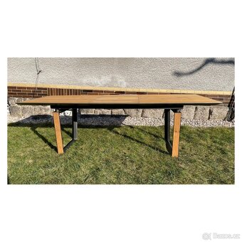 Jídelní rozkládací stůl - Dan 155 cm - 3