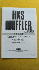 Laděný výfuk HKS Legamax Premium Swift Sport 1.4 - 3