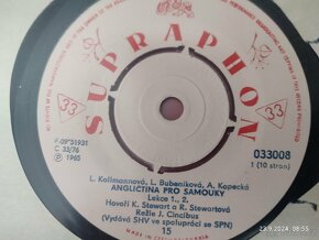 Gramofonové desky 60 léta angličtina SUPRAPHONE - 3
