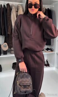 Dámská teplá souprava S/M - 3