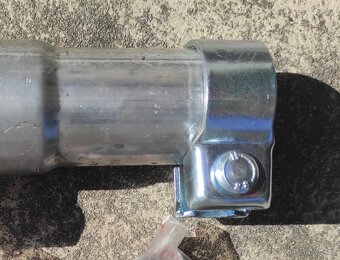 Redukce výfuku 38/45 nová + gumy zdarma - 3