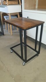 Nový odkládací- servírovaci stolek na kolečkách - 3