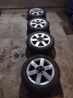 ALU kola 5x100 R16 205/55 zimní - 3