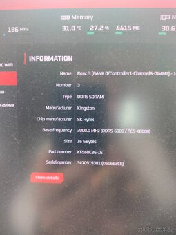 Herní i3 14100F; MSI B760 WIFI; 16GB DDR5 - 3