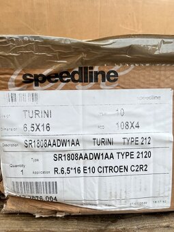 Speedline Turini Citroen C2 R2 r16 - 3