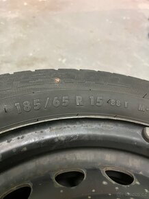 Zimní plechové disky 4x100 185/65 r15 - 3