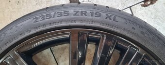 Alu kola originál Škoda SIRIUS 19" 5x112 vč. pneu 235/35/19 - 3