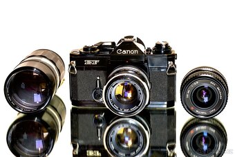 Canon EF + 1,8/50mm + 3,5/200mm + 2,8/28mm TOP STAV - 3