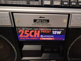 STEREO CASSETTE RECORDER HITACHI - model - TRK - 7990E - 3