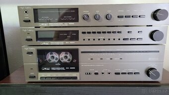 Hifi sestava Metz zesilovac tuner tapedeck - 3