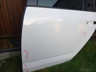 Prodám levé zadní dveře Škoda Octavia 3 LF9E - 3