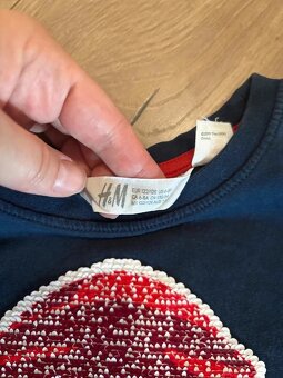 Chlapecké triko, modré, s flitry, Ninjago, 122/128, H&M - 3