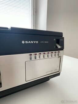 Sanyo Betamax Betacord VTC 9300PN vč. 10 kazet - 3