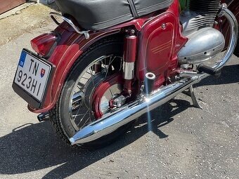 JAWA 250 Typ 11 (1951), profi renovace, 82 km, platná STK - 3