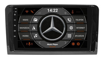 9" Mercedes ML, GL - Android 13/14 - gps rádio - 3