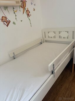 Dětská postel 160x70cm s matrací IKEA - 3
