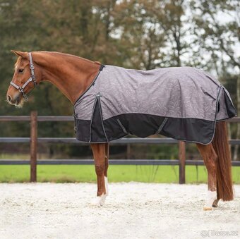 Výběhové deky s fleecem QHP 1200 D, 165 cm NOVÉ - 3