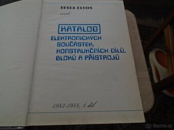 Katalog elektronických součástek konstrukčních dílů - 3