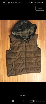 Pánská luxusní zimní vesta - 3