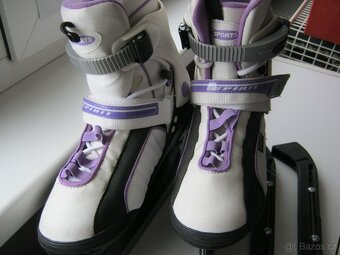 Dámské brusle HYSPORTS vel.38, vnitřní stélka 24cm - 3