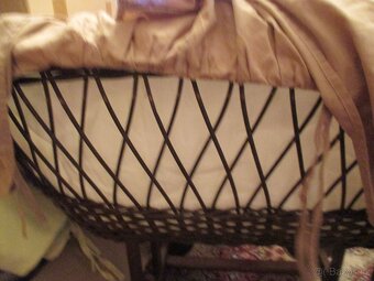 proutěný XXL košík pro miminko 105x63 - 3