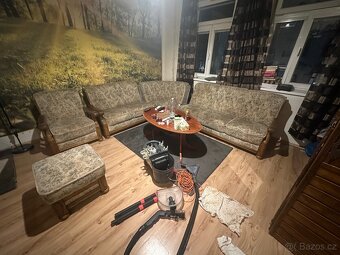 Holandsky nabytek- gauc +kreslo+ taburet - 3