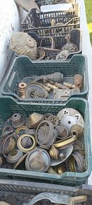 Starožitné mosazné lustry - 3